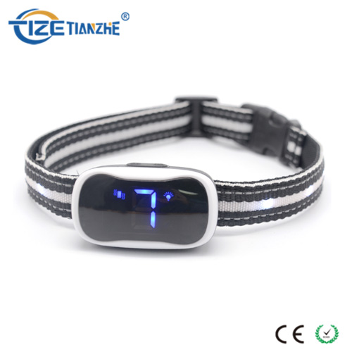 LED Lighting Belt 4 in 1 Function Rechargeable Pet Barking Control Collar