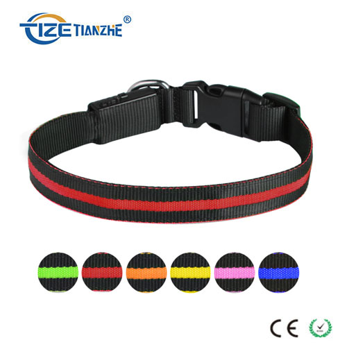 USB Rechargeable Waterproof LED Dog Collar