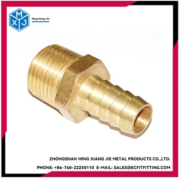 What is the pressure rating for brass compression fittings?