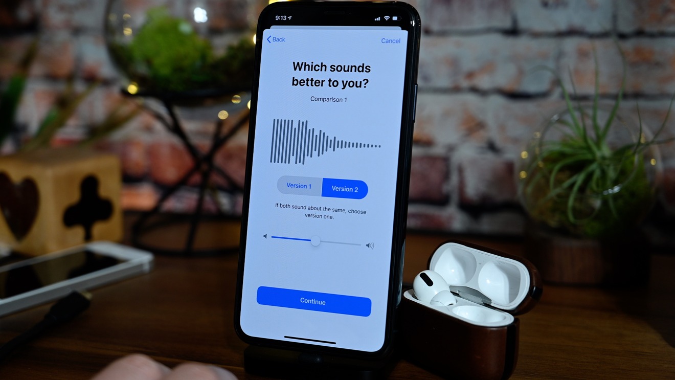 Apple'S iPhone detects hearing