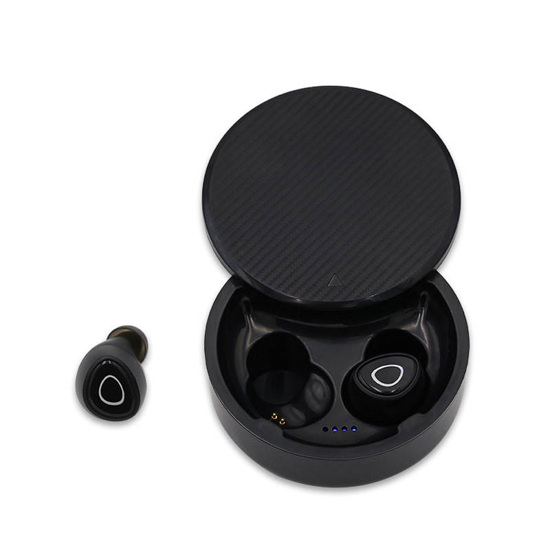 In-ear Style Invisible Mini Bluetooth Earbuds With Charging Base