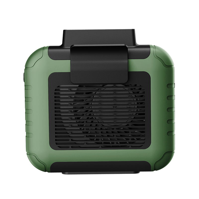 Миниатюрный аккумуляторный подвесной вентилятор на поясе с блоком питания
