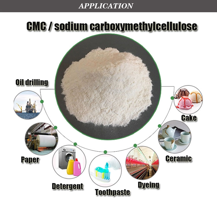 Natriumkarboksimetyyliselluloosa (CMC) CAS 9004-32-4