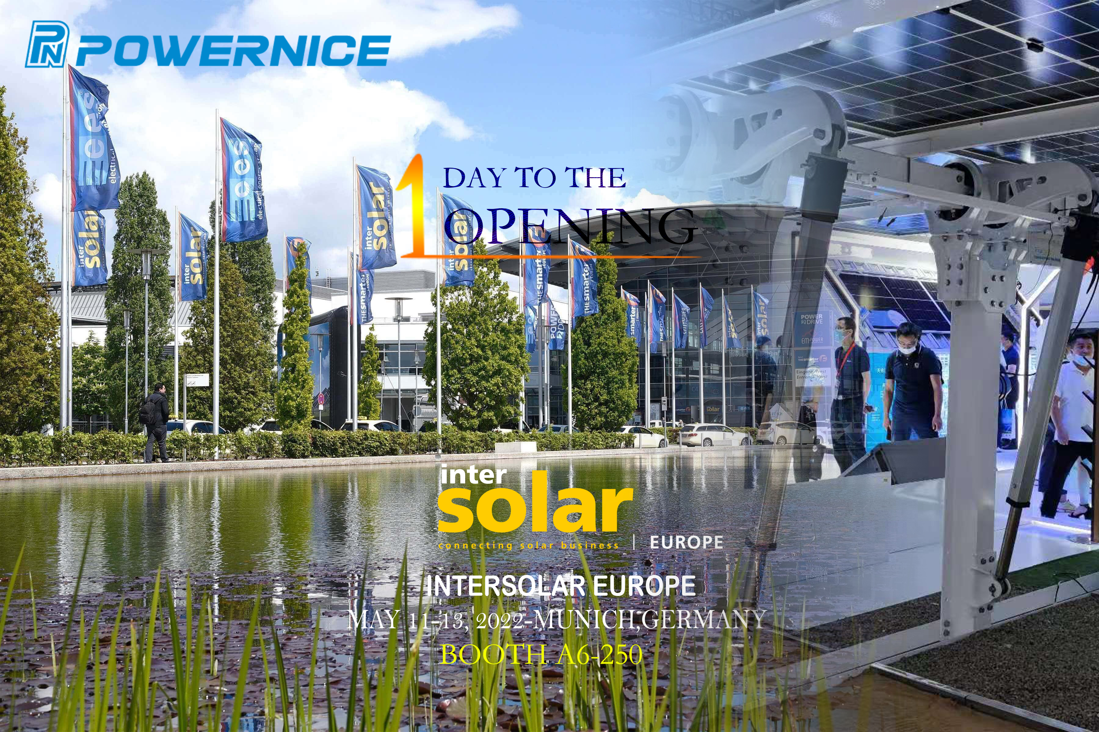 معرض Intersolar - حلول المقتفي الخطي للطاقة الشمسية