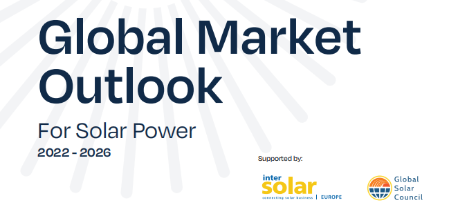Global Market Outlook For Solar Power