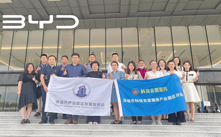 Spoločnosť Powernice bola pozvaná, aby sa zúčastnila na aktivite „vstúpte do sídla BYD“ združenia Shenzhen Industry Promotion Association a predniesla prejav!