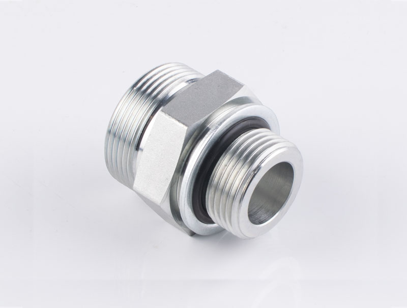 HYDRAULIC 1FH ORFS MALE O-RING / METIRC MALE ADJUSTABLE STUD END S-SERIES ISO6149-2