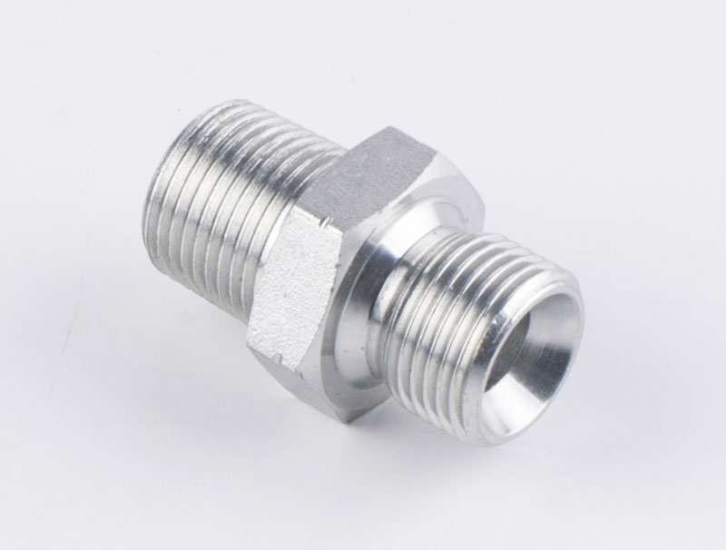 HYDRAULIC 1BN BSP MALE DOUBLE USE FOR 60° CONE SEAT OR BONDED SEAL / NPT MALE