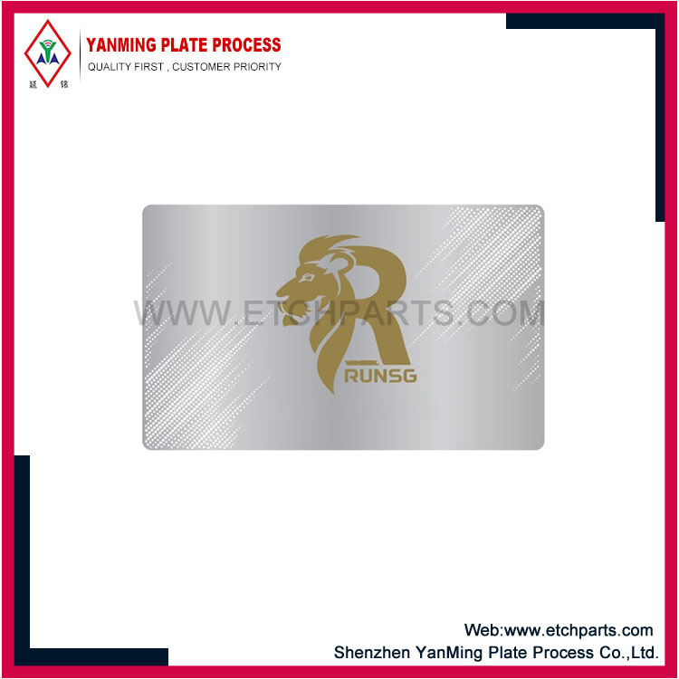 Brass Business card