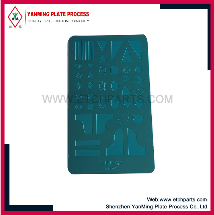 Stainless Steel Nail Stamping Template