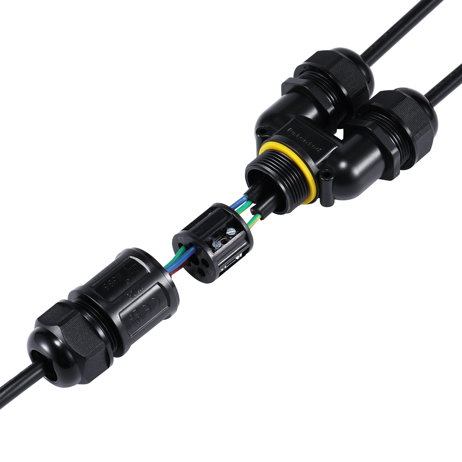 New U Type short Cable Waterproof Connector