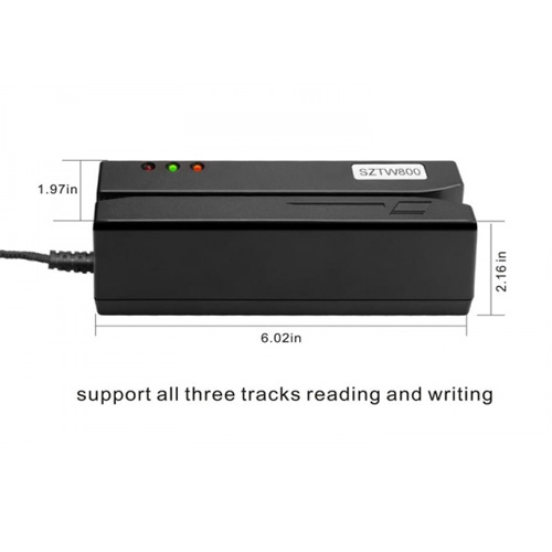 All 3 Tracks Hico Magnetic Card Reader Writer Encoder