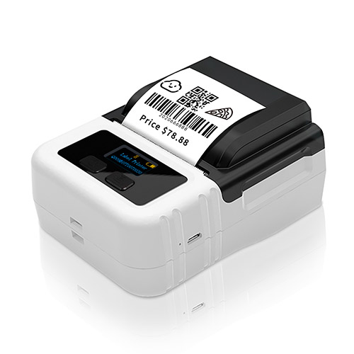 How to connect the portable label machine to Bluetooth?