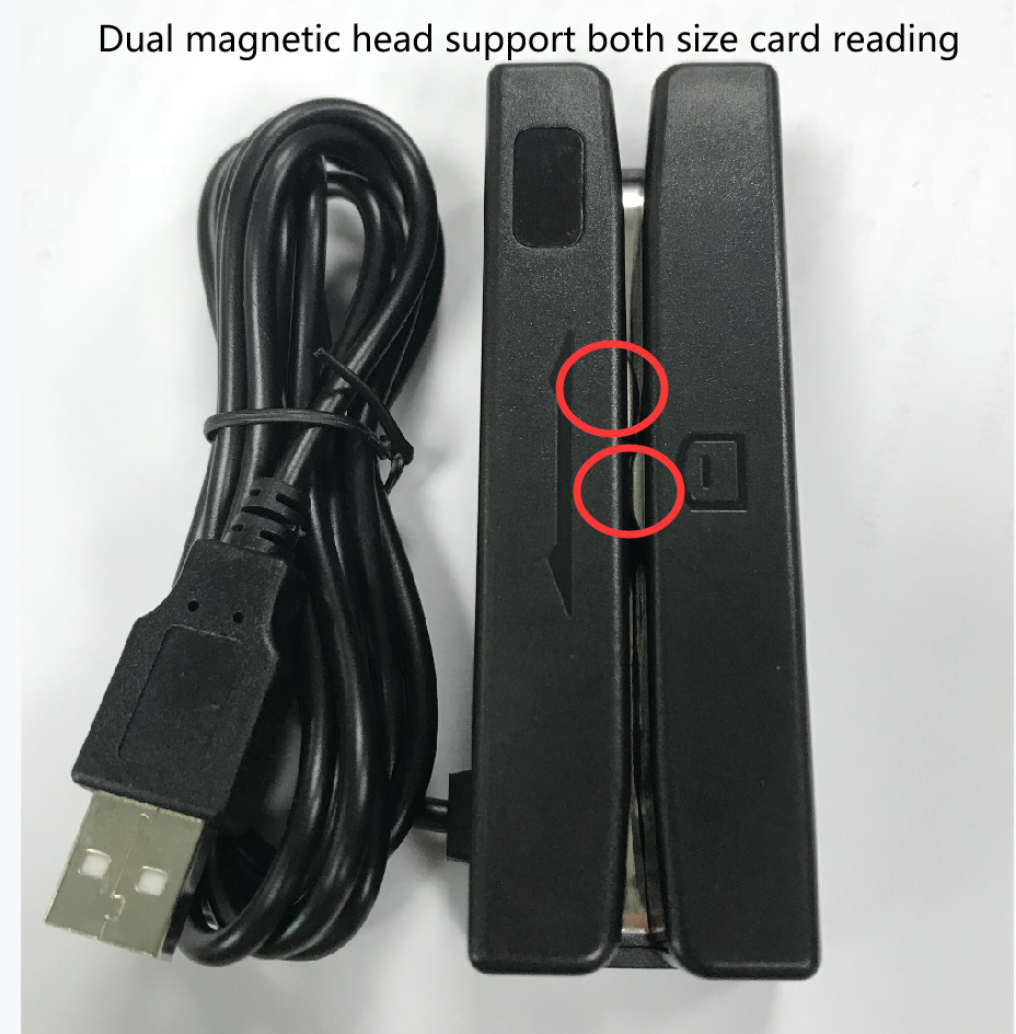 magnetic stripe reader head