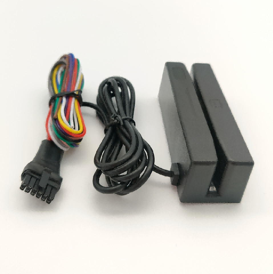 RS232 12pin connector Hico Magnetic Stripe Card Reader For GPS Tracker