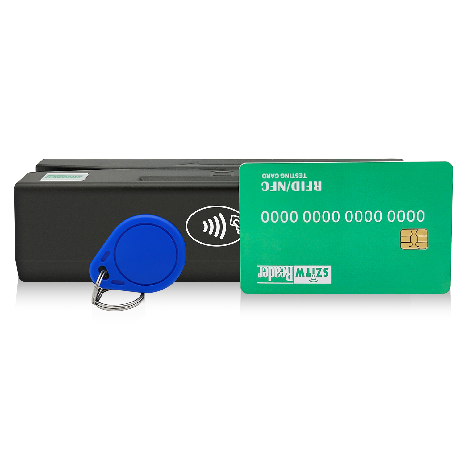 4 in 1 SZTW160 USB Multifuncational EMV Credit Card Reader Writer