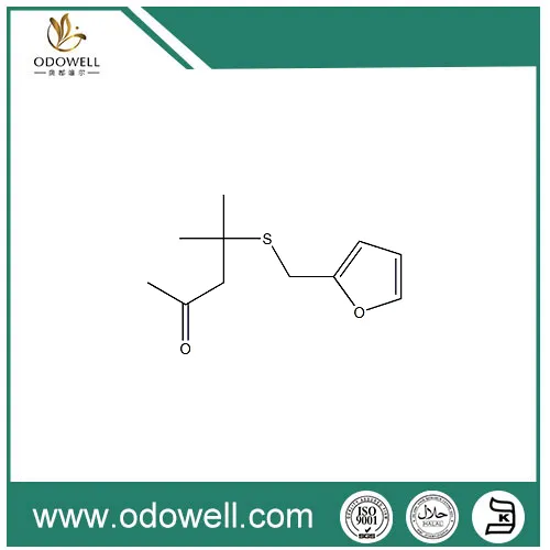 4 - ((2-Furylmethyl) thio] -4-methylpentan-2-one