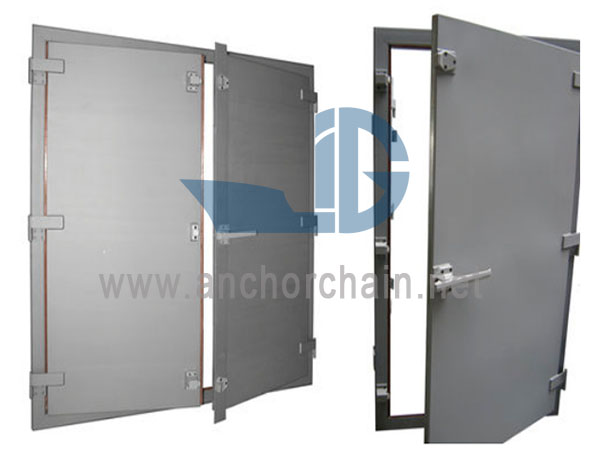 Aliuminio EMI apsauginės durys