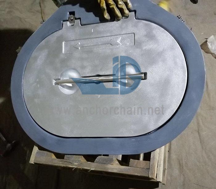 Versenkter wasserdichter Lukendeckel aus Aluminium