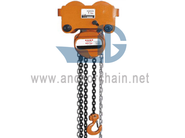 ပေါင်းစပ် Manual Chain Block