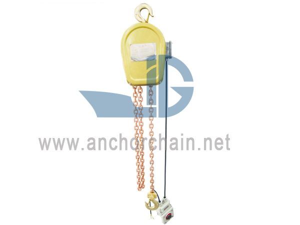 Paranco a catena elettrico antideflagrante tipo DHBS (tipo stazionario)