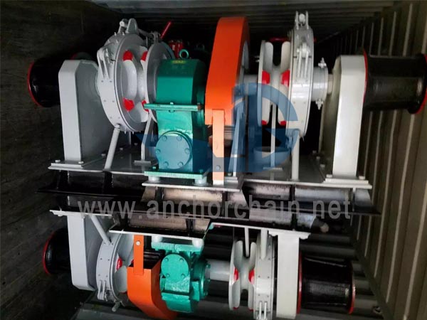 Dubbele kabel liter hydraulische ankerlier