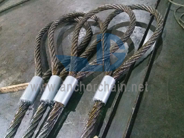 Four Legs Pressed Wire Rope Sling