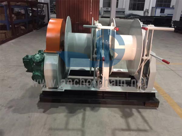 Hydraulic Double Mutiply Drums Mooring Winch