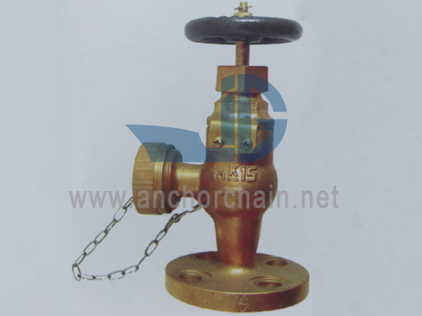 Valvola per tubo flessibile a globo in bronzo marino JIS F7334 5K 10K (DN50-DN65)