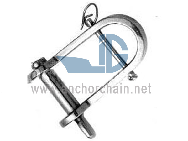 Plate Dee Shackle With Cross Bar, SS304 OR SS316 OR SS316