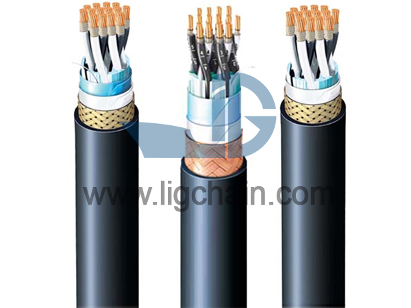 SFOI fire resistant shipboard instrumentation cable