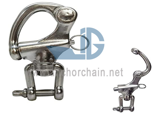 Snap Shackle Casting draaibare kaak, SS304 OF SS316