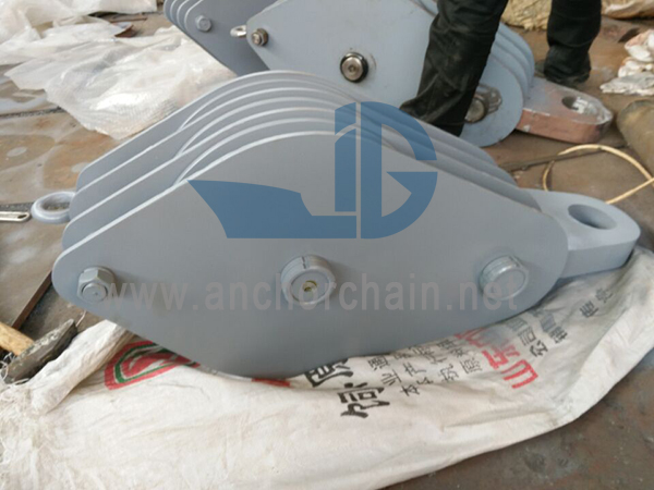 ZHC Series 3 kladkový lanový blok pro lodní čelist