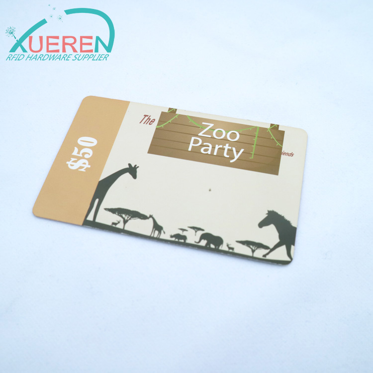 HF and UHF RFID Paper Tickets for Access Control