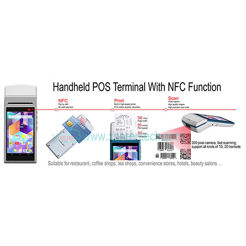Portable POS Terminal With NFC Function