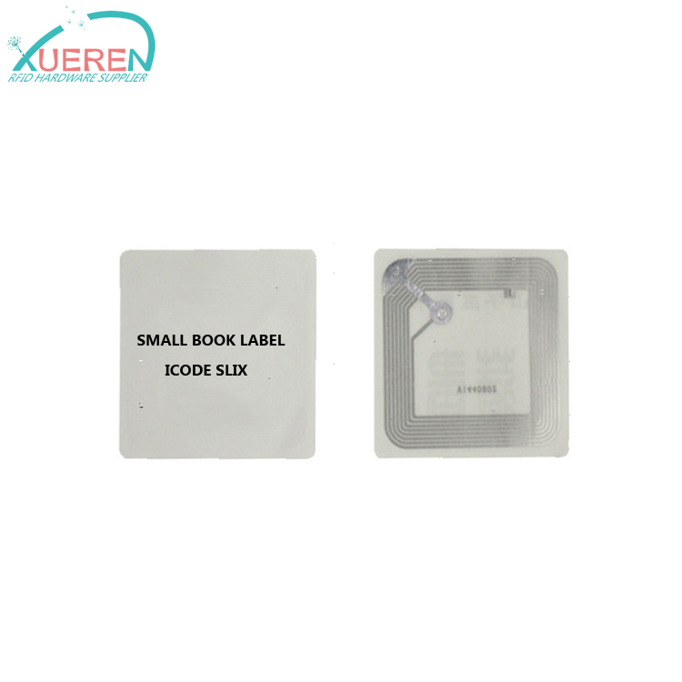 HF ICODE SLIX RFID small book Label for library