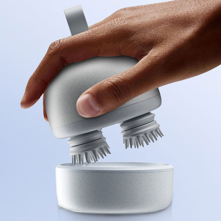 Tragbares Kopfkratzer-Kopfhautmassagegerät