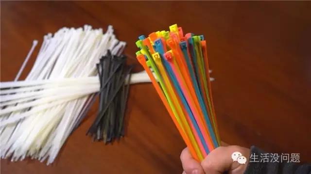 Several ingenious ways of nylon cable tie