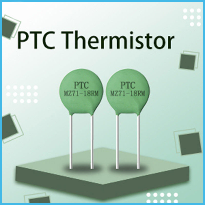 Degaussing MZ71 18OHM Keramik PTC Thermistor 7.5MM Koefisien Positif Termistor