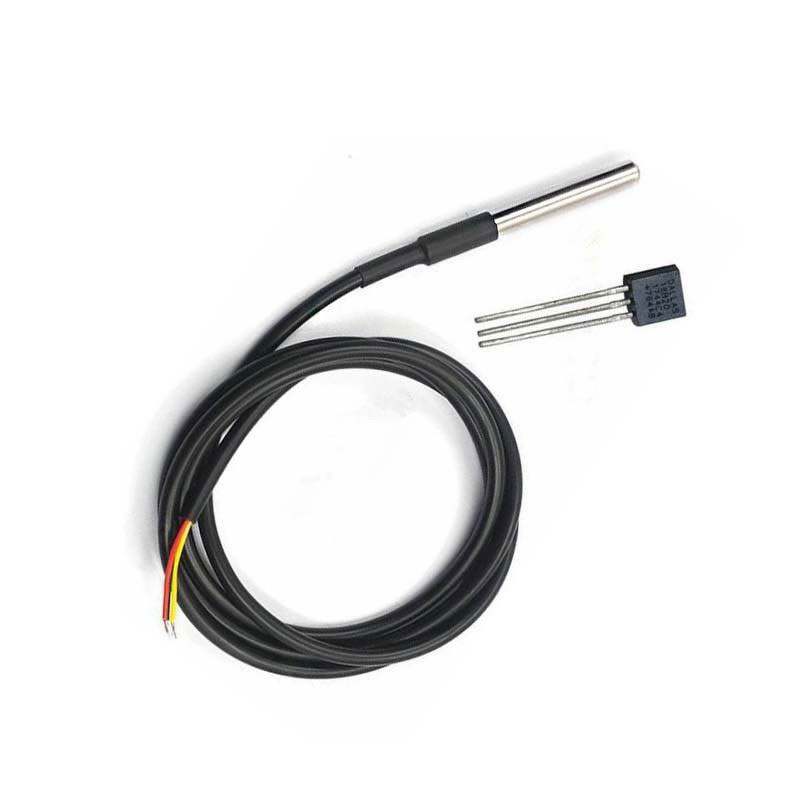 DS18B20 26AWG Cable Power NTC Thermistor 15m Digital Temperature