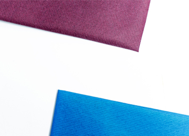 Colorful polyester fabric