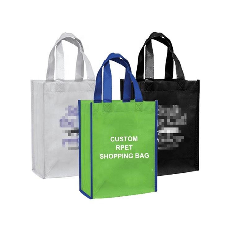 Graphic custom shopping bag