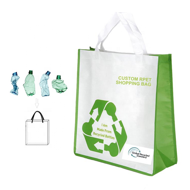 Recycle Promotional RPET Shopping Bag