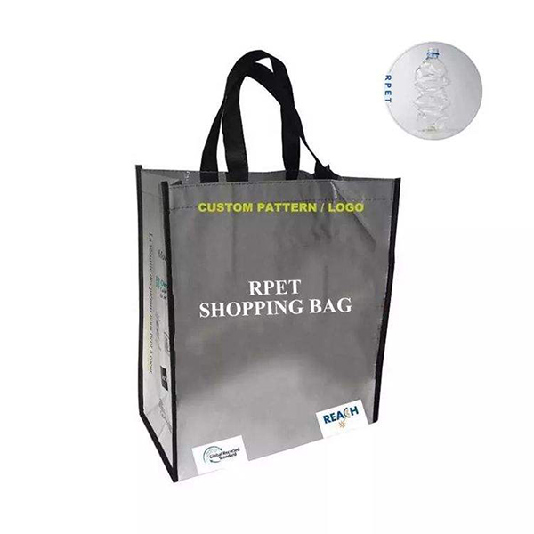 حقيبة تسوق rpet قابلة لإعادة الاستخدام