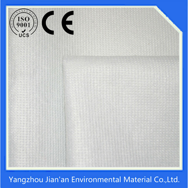 Stitch bond non-woven 100 recycled polyester fabric