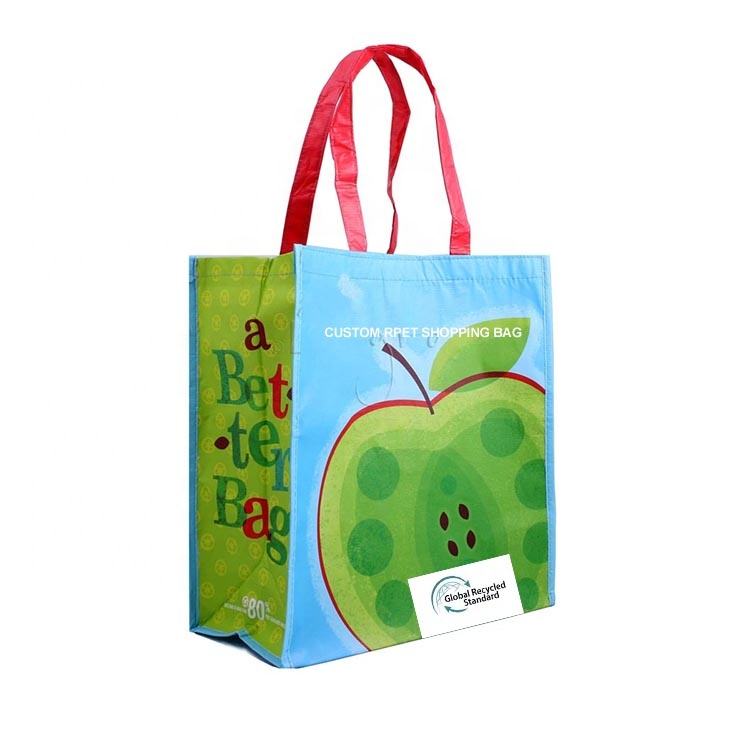 Supermarket grocery non-woven shopping bag