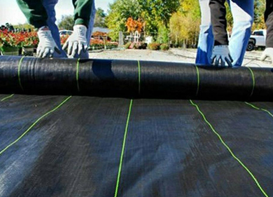 UV protected weed control fabric