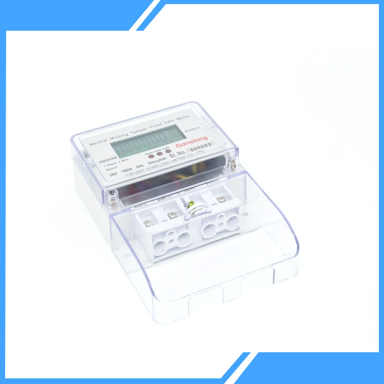 Single Phase DLMS Electricity Energy Meter
