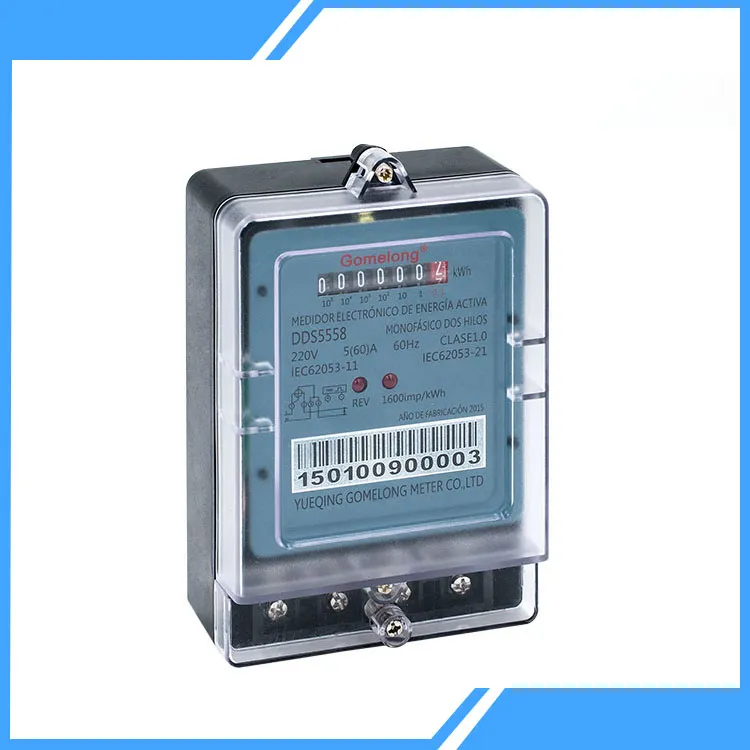 Single Phase Watt-hour Multi Energy Meter