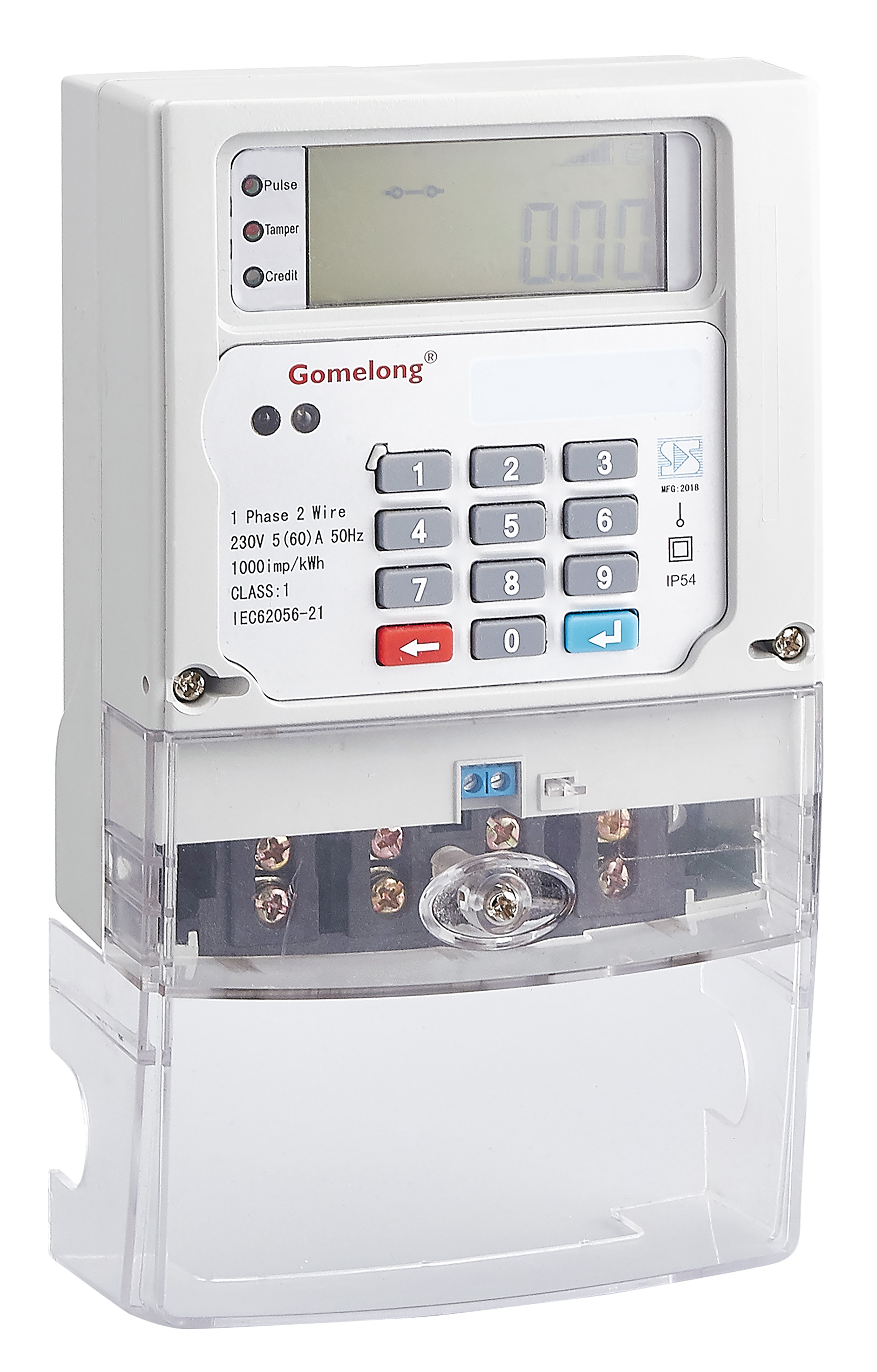 What are the advantages of our prepaid sts energy meter